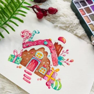 Artecho 100 Color Watercolor Paint Set in Portable Box