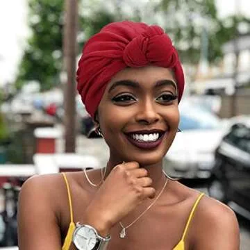 DRESHOW Vibrant 5 Pack Knotted Headwraps for Women