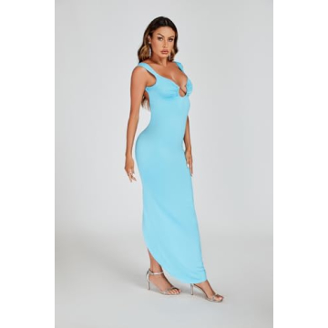 ABYOVRT Sexy Backless Maxi Dress for All Occasions