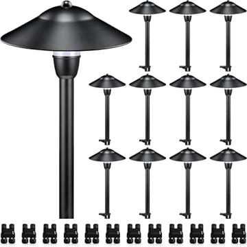 Sunvie 3W Low Voltage Aluminum Landscape Path Lights
