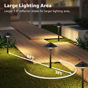 Sunvie 3W Low Voltage Aluminum Landscape Path Lights
