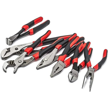 GEARWRENCH 7 Pc. Mixed Plier Set, Dual Material - 82108