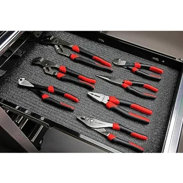 GEARWRENCH 7 Pc. Mixed Plier Set, Dual Material - 82108
