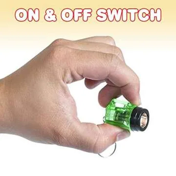 ArtCreativity Mini Flashlight Keychains for Kids