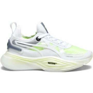 Shop PUMA Women's Training Sneakers - Green/White