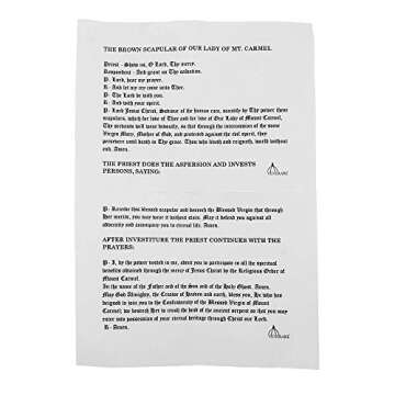 VenerareSaint Scapular | 100% Wool | Personalized Gifts