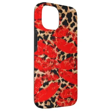 Stylish iPhone 15 Leopard Kiss Case Premium Protection