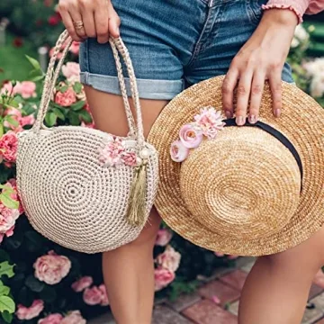 BBTO 21 Flower Hair Clips for Women - Stylish Floral Barrettes