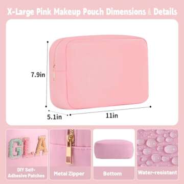 YogoRun Tote XL Makeup Organizer for Travel & Style