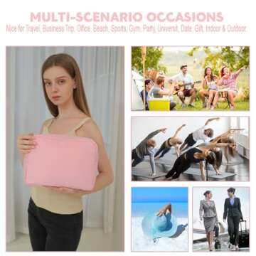 YogoRun Tote XL Makeup Organizer for Travel & Style