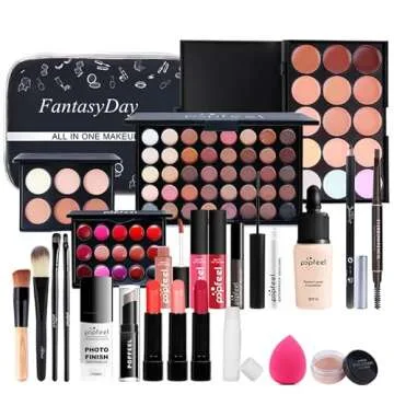 FantasyDay All in One Makeup Kit - Essential Bundle for Women