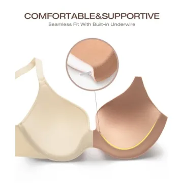 Deyllo Push Up Padded Bra - Seamless Comfort & Style