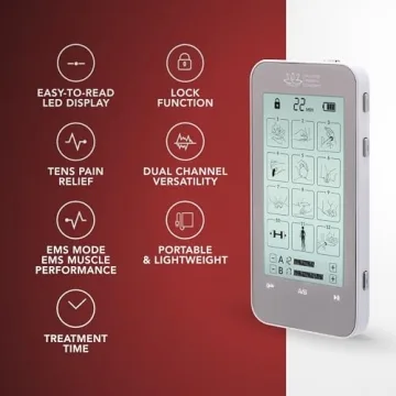 TENS Unit & EMS Muscle Stimulator for Pain Relief