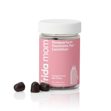 Frida Mom Postpartum Gummies for Lactation | Chewable Supplement Made with Fenugreek + Milk Thistle ...