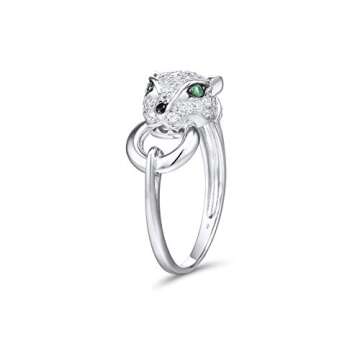 Buy Santuzza Panther Ring - 925 Sterling Silver Jewelry