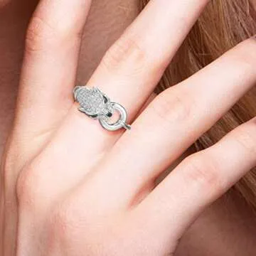 Buy Santuzza Panther Ring - 925 Sterling Silver Jewelry