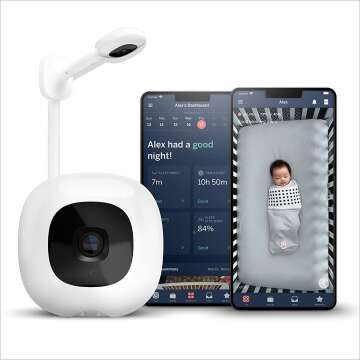 Nanit Pro Smart Baby Monitor with Breathing Band