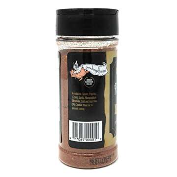 Charlie Vergos Rendezvous Famous Memphis Barbecue Dry Rub Seasoning (4.5 oz)4-Pack