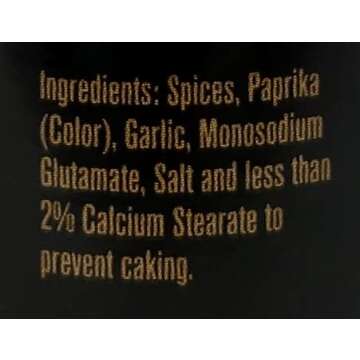 Charlie Vergos Rendezvous Famous Memphis Barbecue Dry Rub Seasoning (4.5 oz)4-Pack
