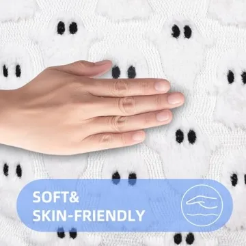 Halloween Ghost Throw Pillow Covers 18x18 - 2 Pcs