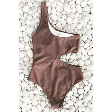 Stylish CUPSHE Women's One Piece Swimsuit for Summer Fun
