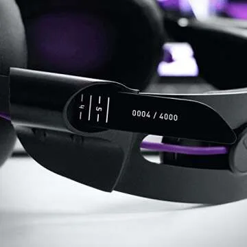 Victrix Pro AF ANC Wired Professional Esports Gaming Headset with Active Noise Cancellation: Universal Xbox Series X | S, PC, PlayStation PS5, PS4, Windows 10 Computer - Black / Purple