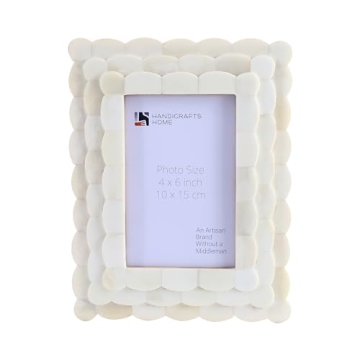 Exquisite Handmade Bone Inlay Photo Frame for Cherished Moments