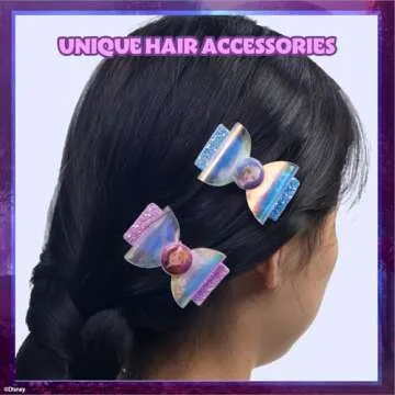 Disney Frozen - Townley Girl Super Sparkly Cosmetic Beauty Makeup Set For Girls with Clips, Lip Gloss, Nail Stickers, Lip Balm, Nail Gems and Mirror For Parties, Sleepovers & Makeovers