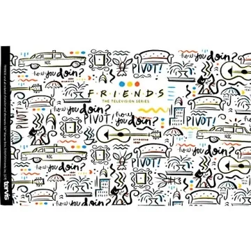 Tervis Friends Pattern Insulated Tumbler Travel Cup - 16oz