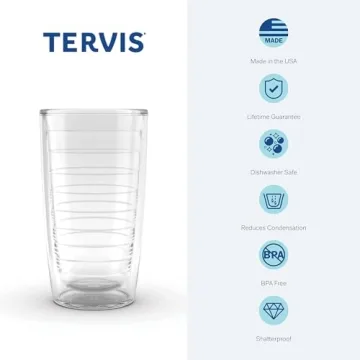 Tervis Friends Pattern Insulated Tumbler Travel Cup - 16oz