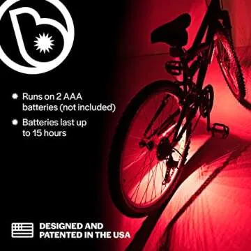 Brightz GoBrightz LED Bike Frame Light for Night Riding
