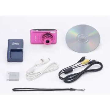 Canon PowerShot SD1400IS 14.1 MP Digital Camera with 4x Wide Angle Optical Image Stabilized Zoom and 2.7-Inch LCD (Pink)