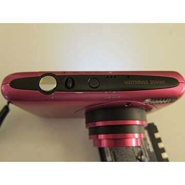 Canon PowerShot SD1400IS 14.1 MP Digital Camera with 4x Wide Angle Optical Image Stabilized Zoom and 2.7-Inch LCD (Pink)