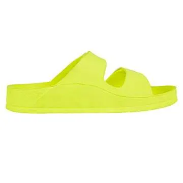 Comfortable Women’s Adjustable EVA Sandals - Fluo Yellow