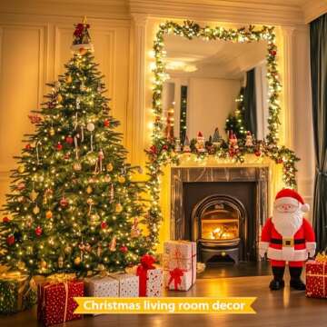 JMEXSUSS 250 LED Christmas String Lights with Timer and Modes