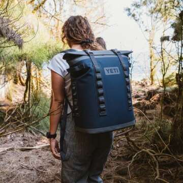 YETI Hopper M20 Backpack Soft Sided Cooler with MagShield Access, Olive