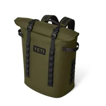 YETI Hopper M20 Backpack Soft Sided Cooler with MagShield Access, Olive