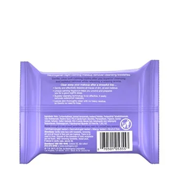 Gentle Neutrogena Makeup Remover Cleansing Towelettes 25 Count