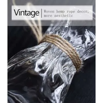 FOWSEEK Small Irregular Flower Vase - Modern Home Decor