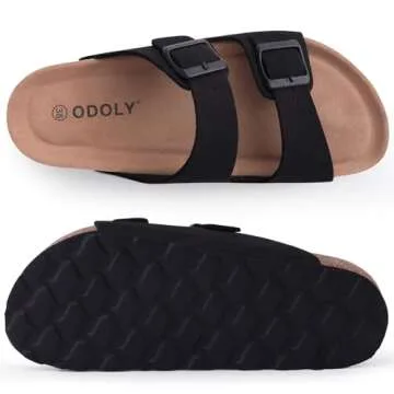 Buy Comfortable ODOLY Women's Cork Slide Sandals Online