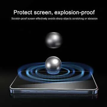 Ailun Privacy Screen Protector for iPhone 16/15 3 Pack