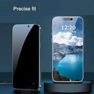 Ailun Privacy Screen Protector for iPhone 16/15 3 Pack