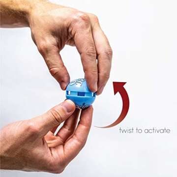 Odor Drops Shoe Deodorizer Balls for Neutralizing Shoe Odor and Refreshing Sneakers, Gym Bags, Lockers and Cars 6 Pack