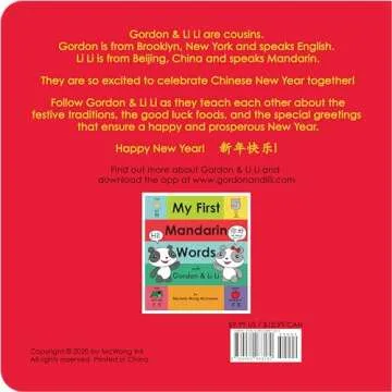 Gordon & Li Li: Celebrate Chinese New Year (A Bilingual Board Book Written in English, Simplified Ma...