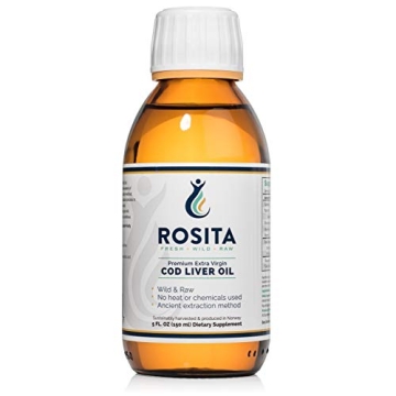 Rosita Extra Virgin Cod Liver Oil Liquid for Health