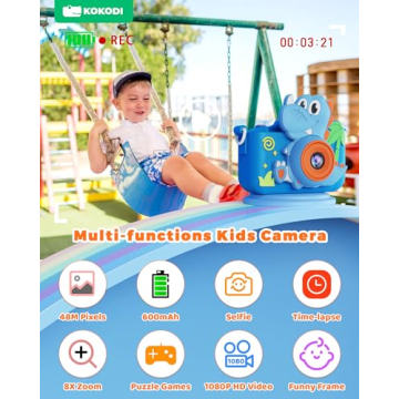 KOKODI Kids Digital Camera for Creative Exploration