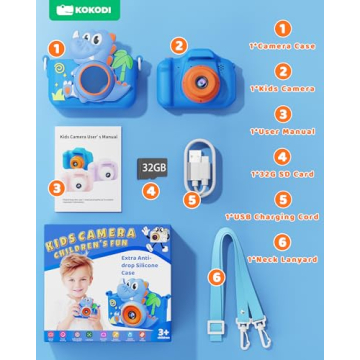 KOKODI Kids Digital Camera for Creative Exploration