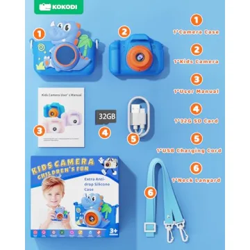 KOKODI Kids Digital Camera for Creative Exploration