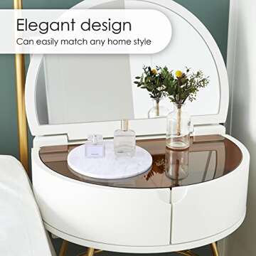 JESSILIN HOME Round Marble Cheese Board 10", Marble Cutting Board, Lotus White