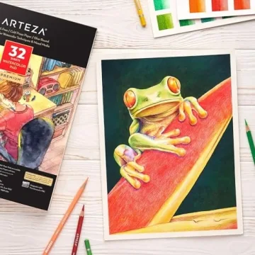 ARTEZA Watercolor Paper Pack of 2 for Artists